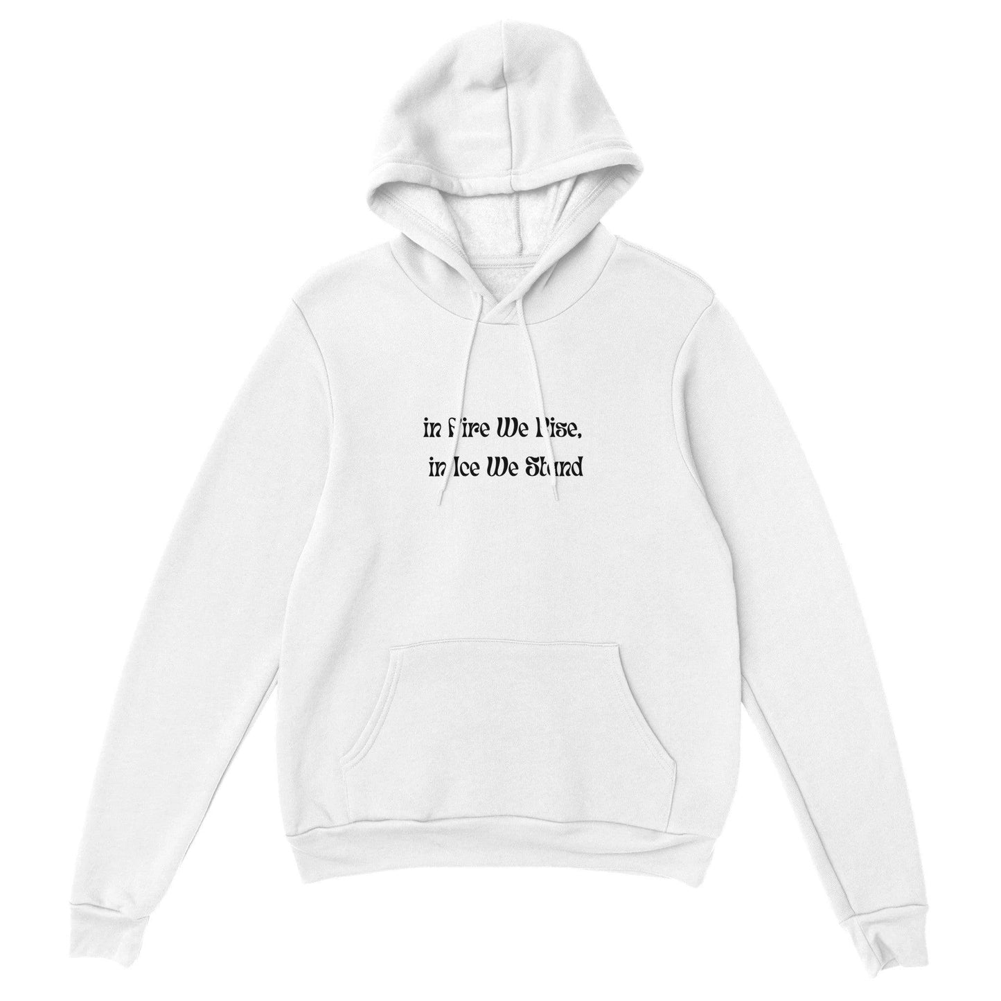 Classic Unisex Pullover Hoodie | Gildan® 18500 White - Clorbad