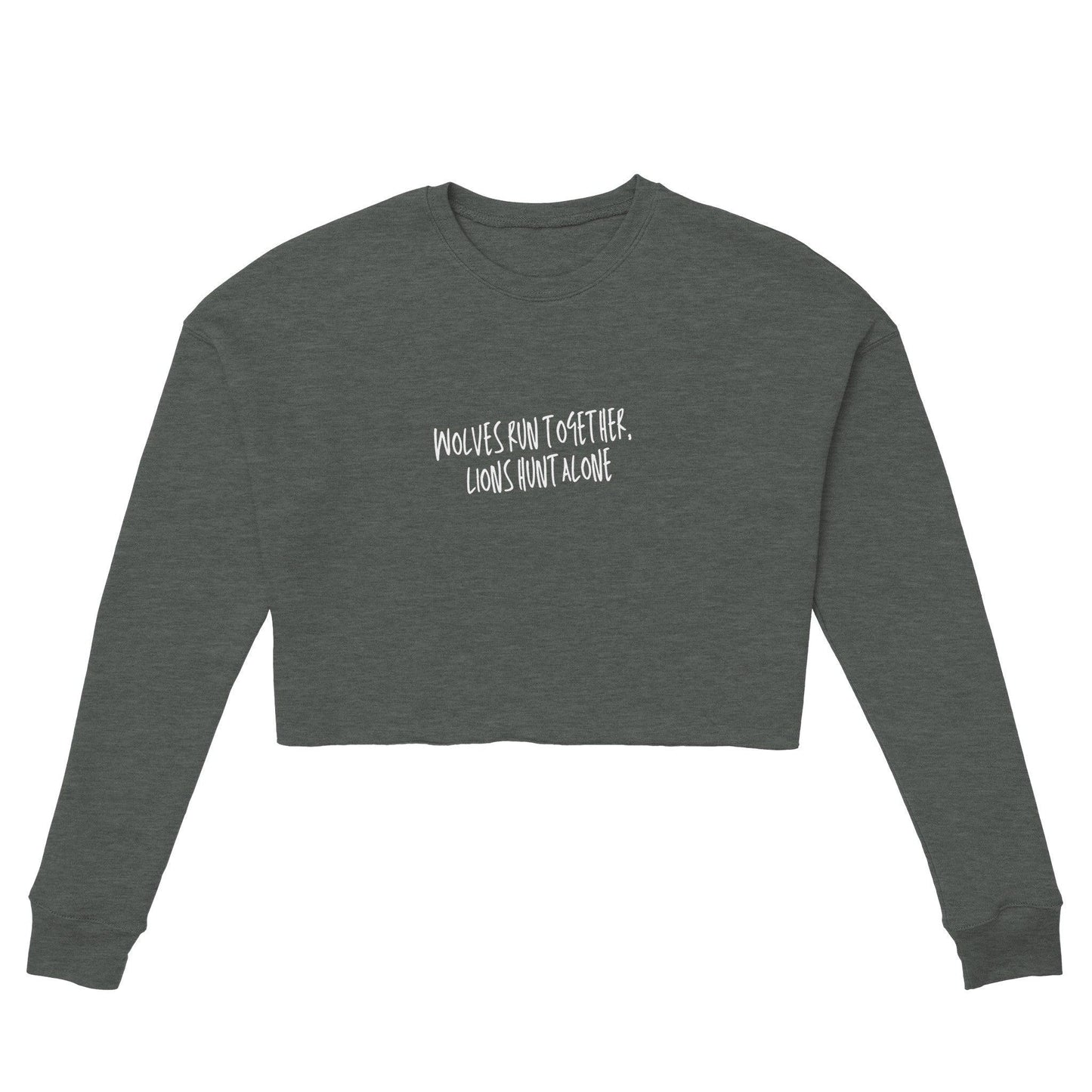 Women's Cropped Sweatshirt | Bella + Canvas 7503 - Clorbad