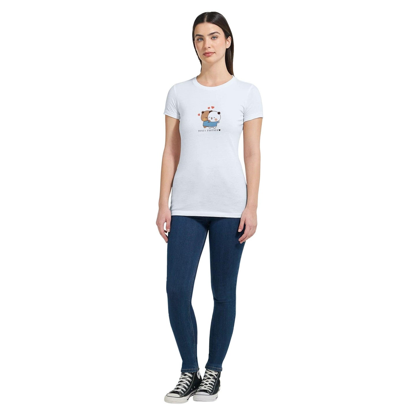 Premium Womens Crewneck T-shirt - Clorbad