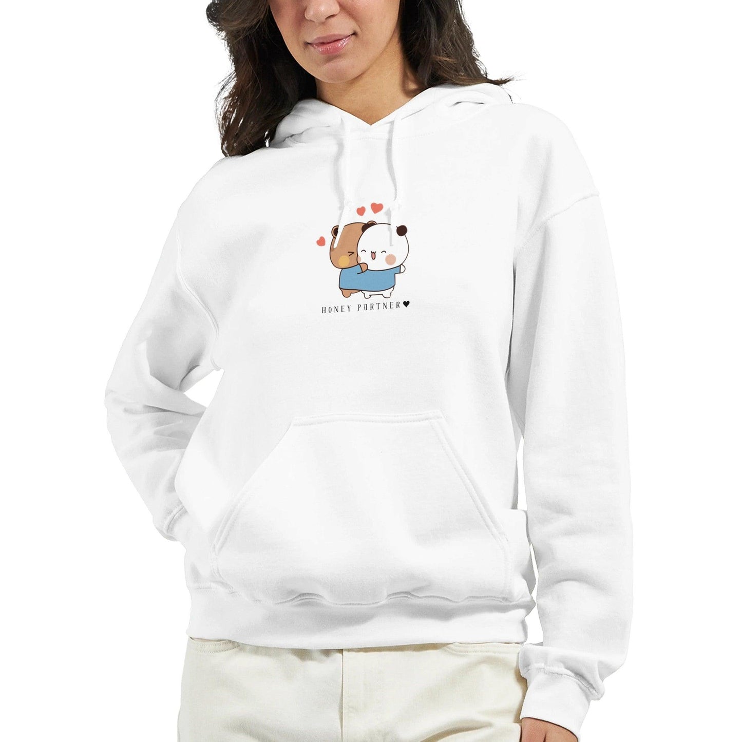 Unisex Pullover Hoodie for couples - Clorbad