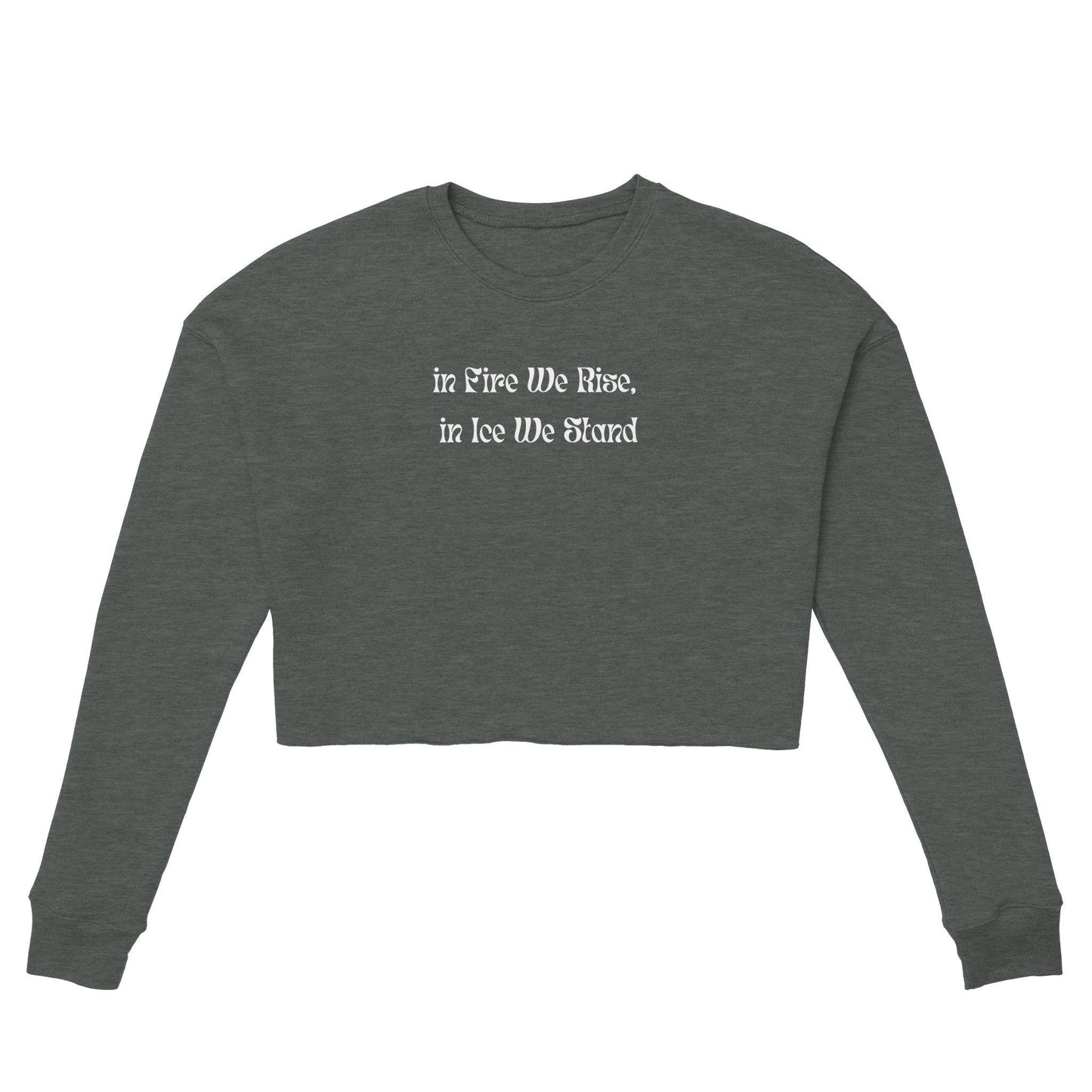 Women's Cropped Sweatshirt | Bella + Canvas 7503 - Clorbad