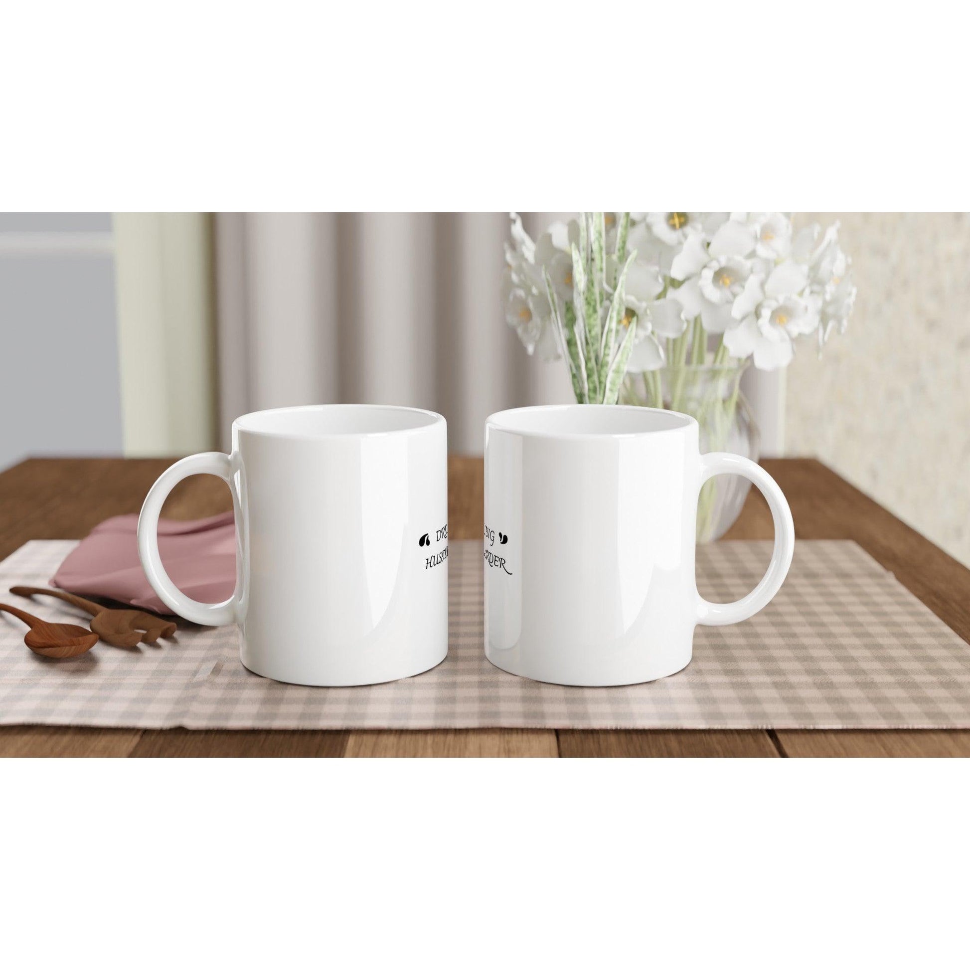 White 11oz Ceramic Mug - Clorbad