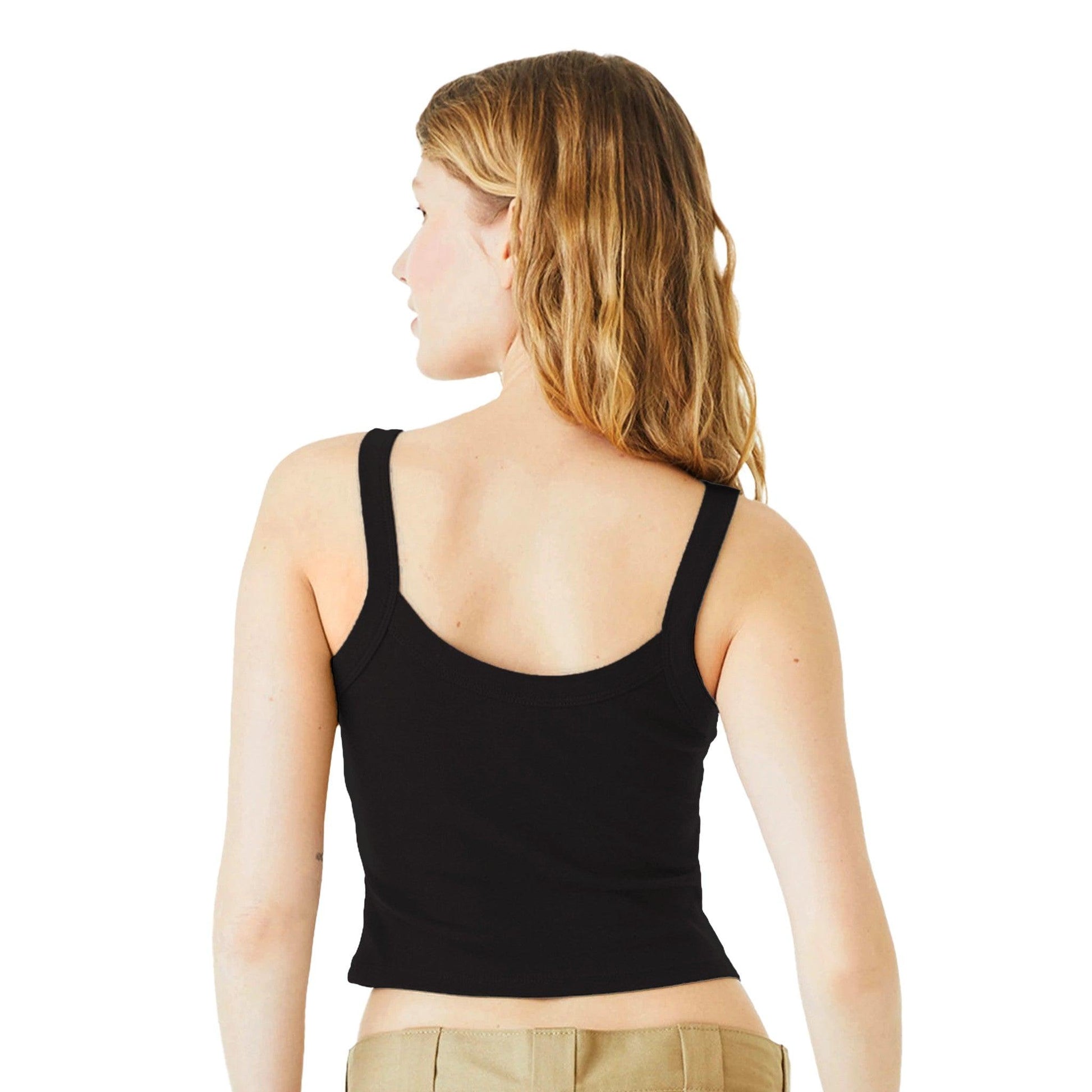 Women's Micro Ribbed Scoop Tank | Bella + Canvas 1012BE - Clorbad