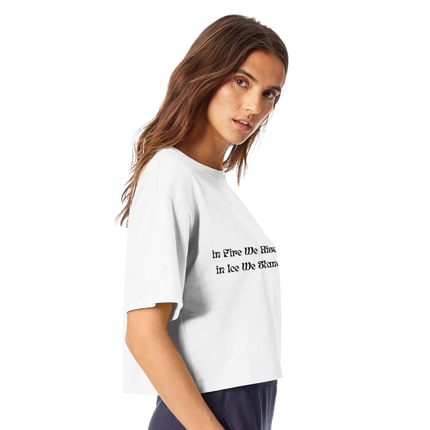 Women's Cropped Heritage Crewneck T-Shirt | Champion T453W - Clorbad