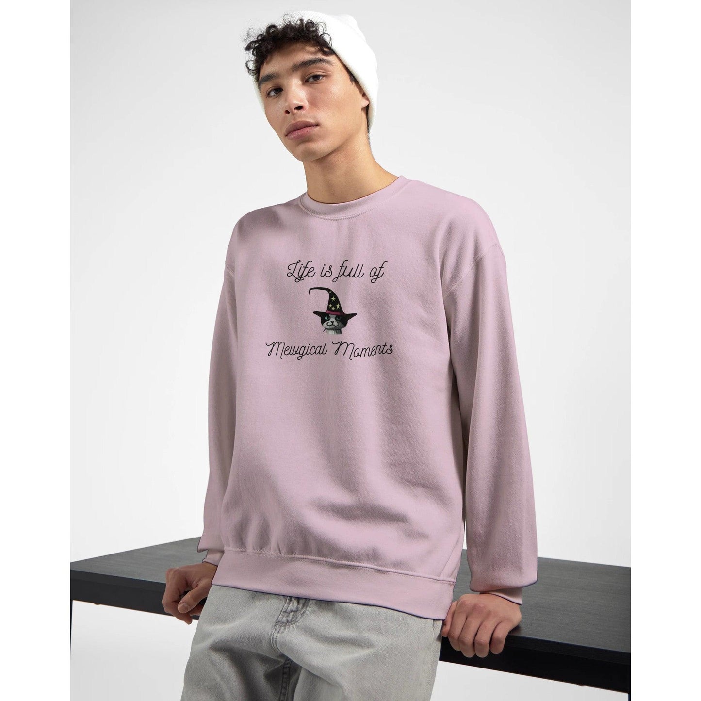 Classic Unisex Crewneck Sweatshirt for cat lovers - Clorbad