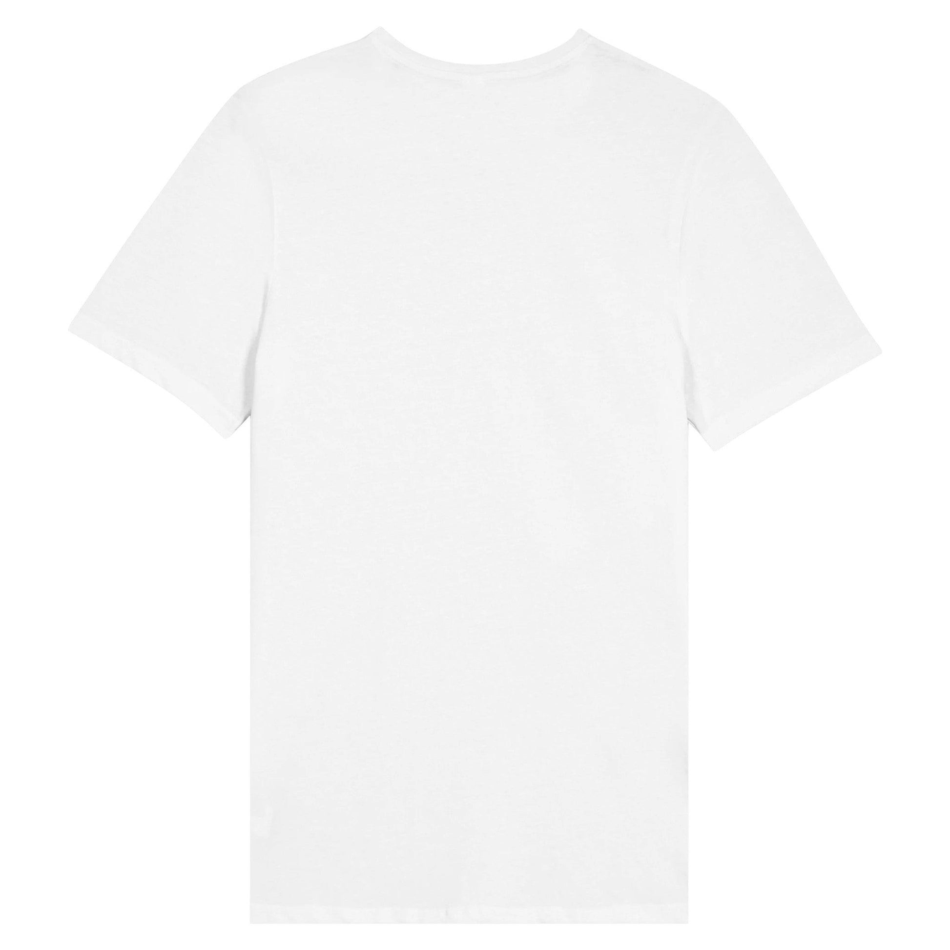 Polycotton Unisex Crewneck T-shirt White - Clorbad