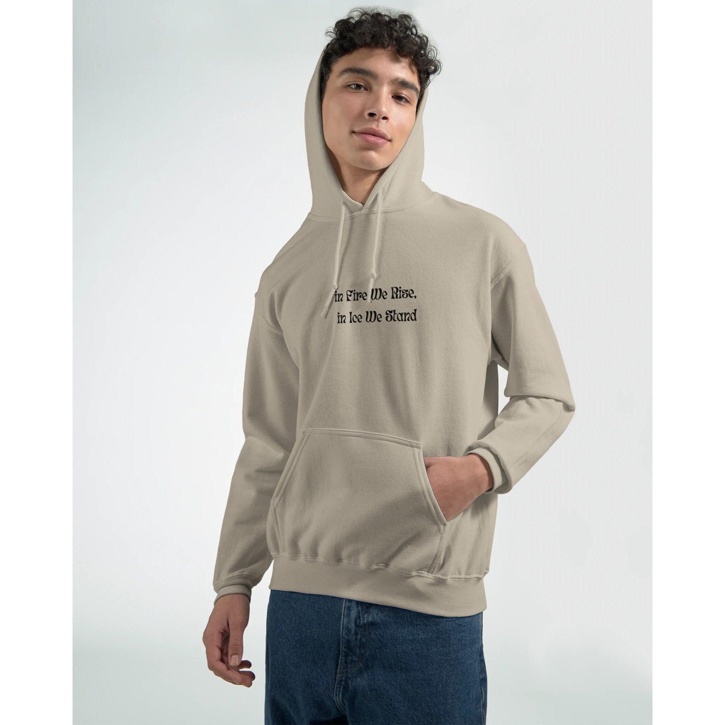 Classic Unisex Pullover Hoodie | Gildan® 18500 White - Clorbad