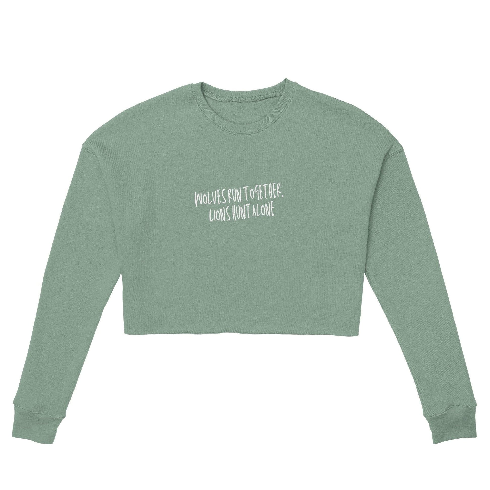 Women's Cropped Sweatshirt | Bella + Canvas 7503 - Clorbad