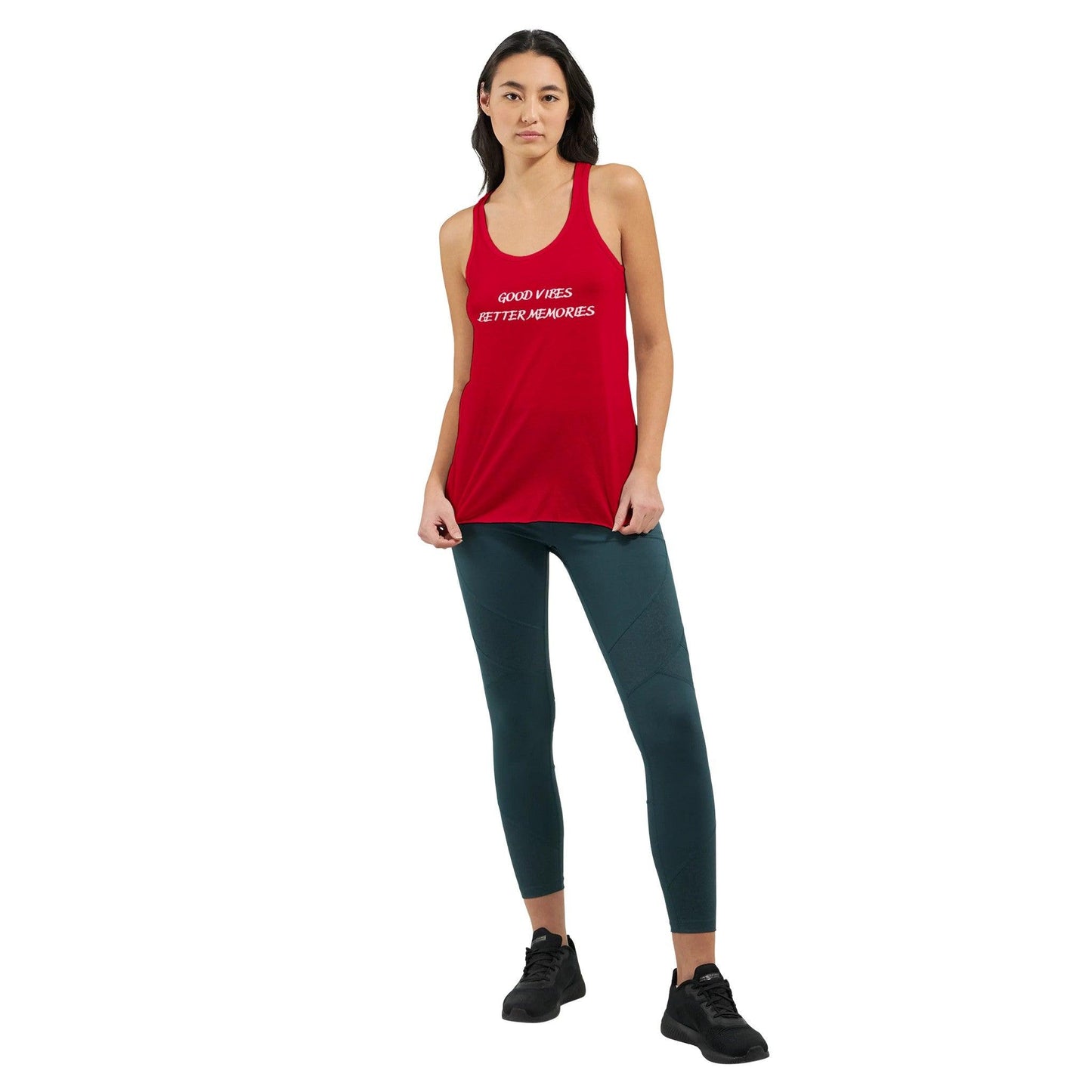 Women's Flowy Racerback Tank Top | Bella + Canvas 8800 - Clorbad