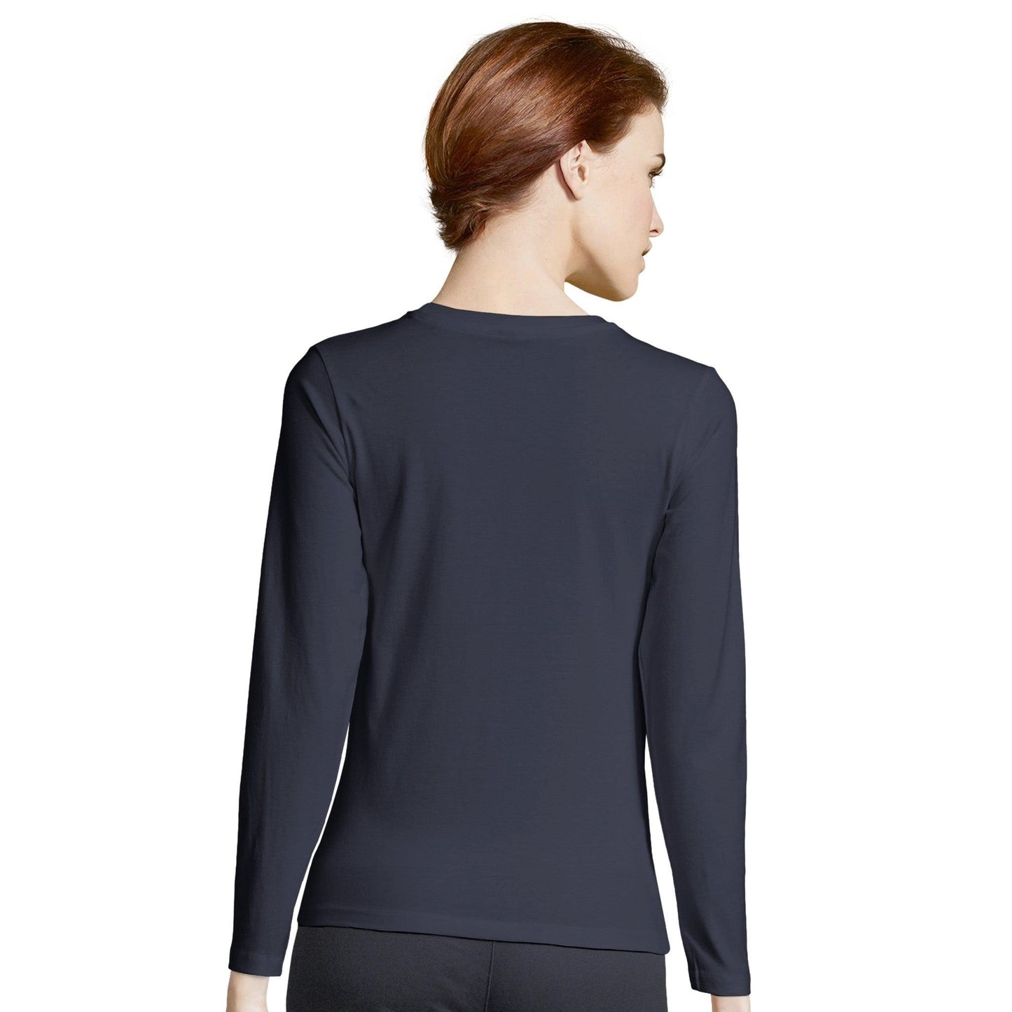 Women's Long Sleeve Fitted T-shirt | SOL'S Imperial LSL Women 02075 - Clorbad