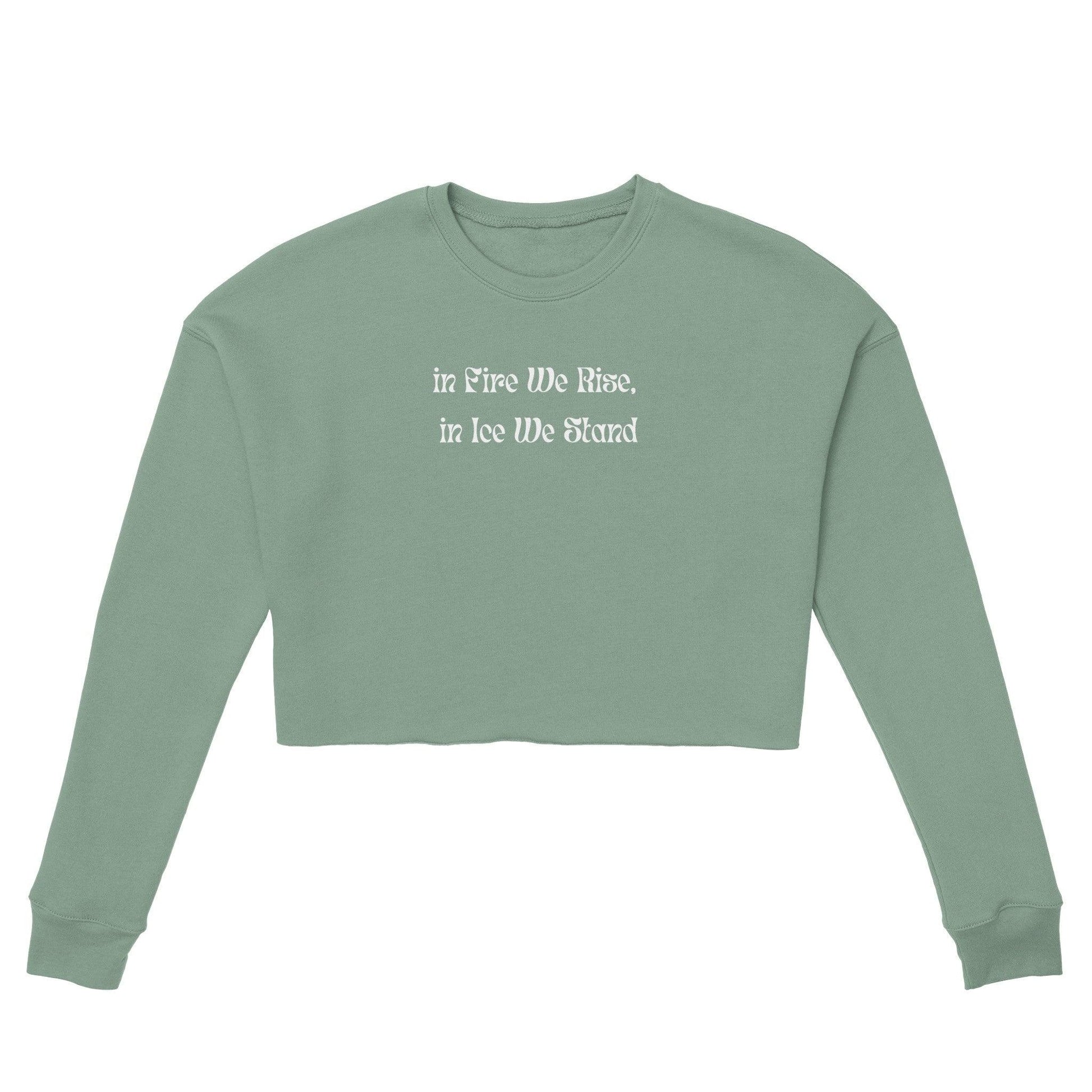 Women's Cropped Sweatshirt | Bella + Canvas 7503 - Clorbad