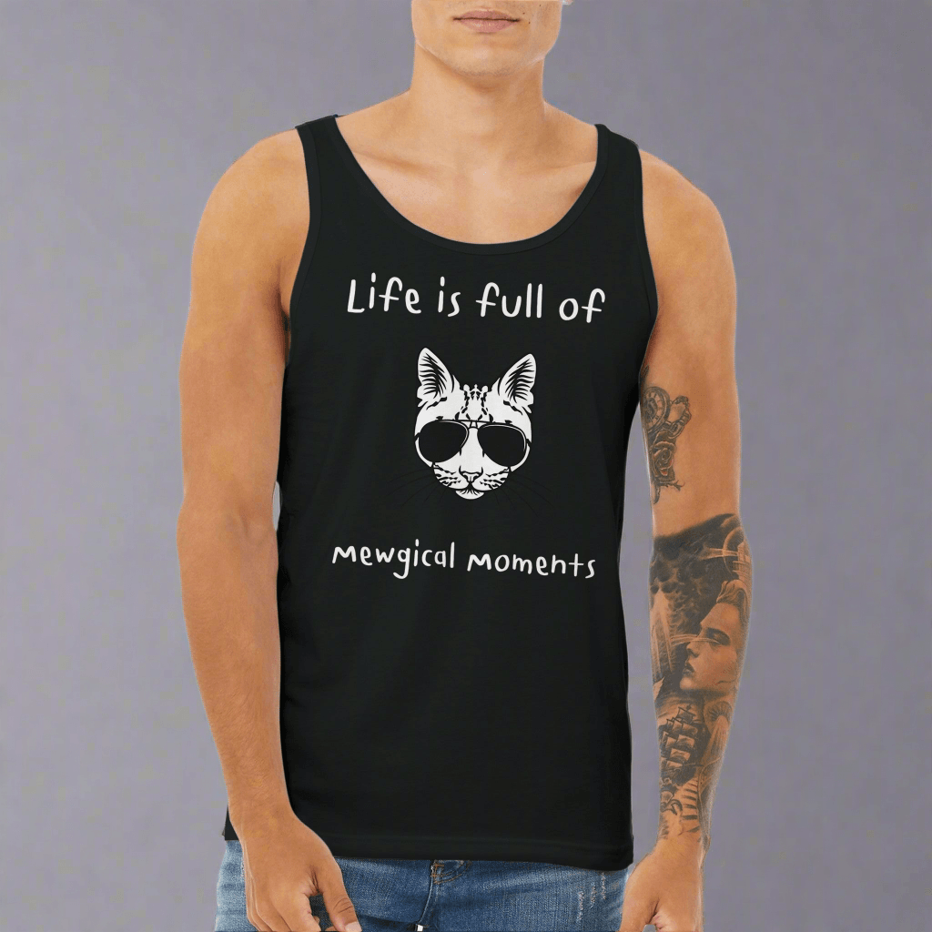 Premium Unisex Tank Top for cat lovers - Clorbad