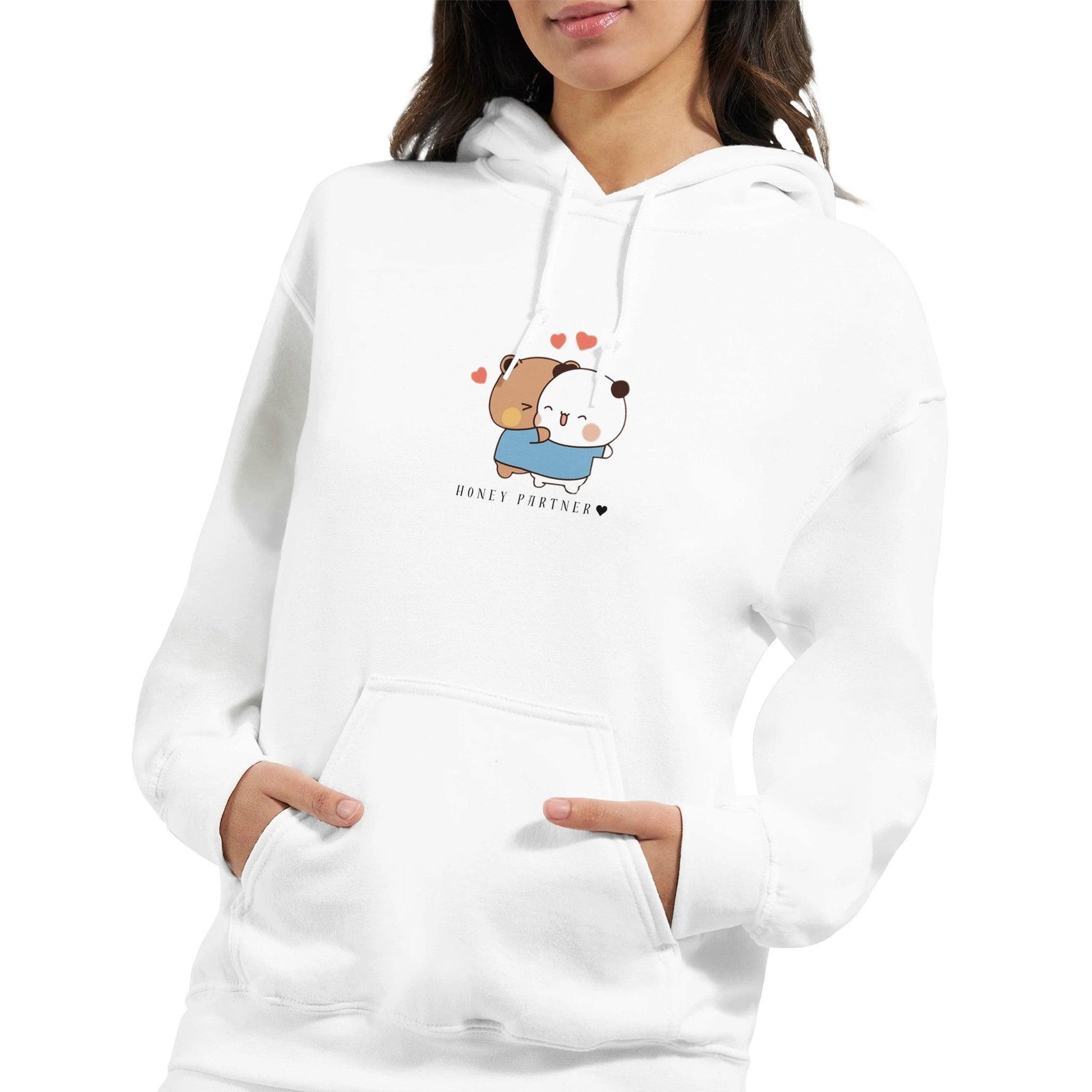 Unisex Pullover Hoodie for couples - Clorbad