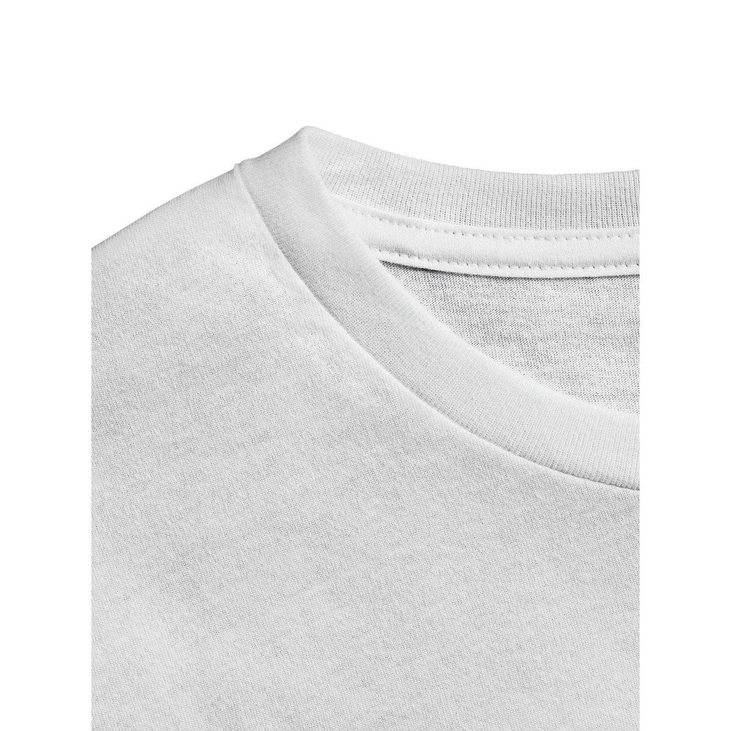 Unisex 3/4 sleeve Raglan T-shirt White and Asphalt - Clorbad