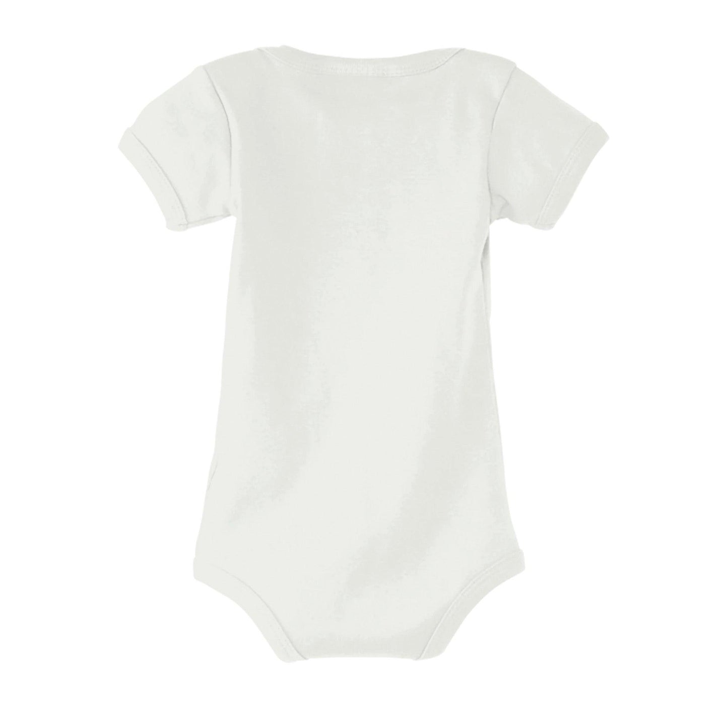 Organic Baby Short Sleeve Bodysuit | SOL'S Organic Bambino 01192 White - Clorbad