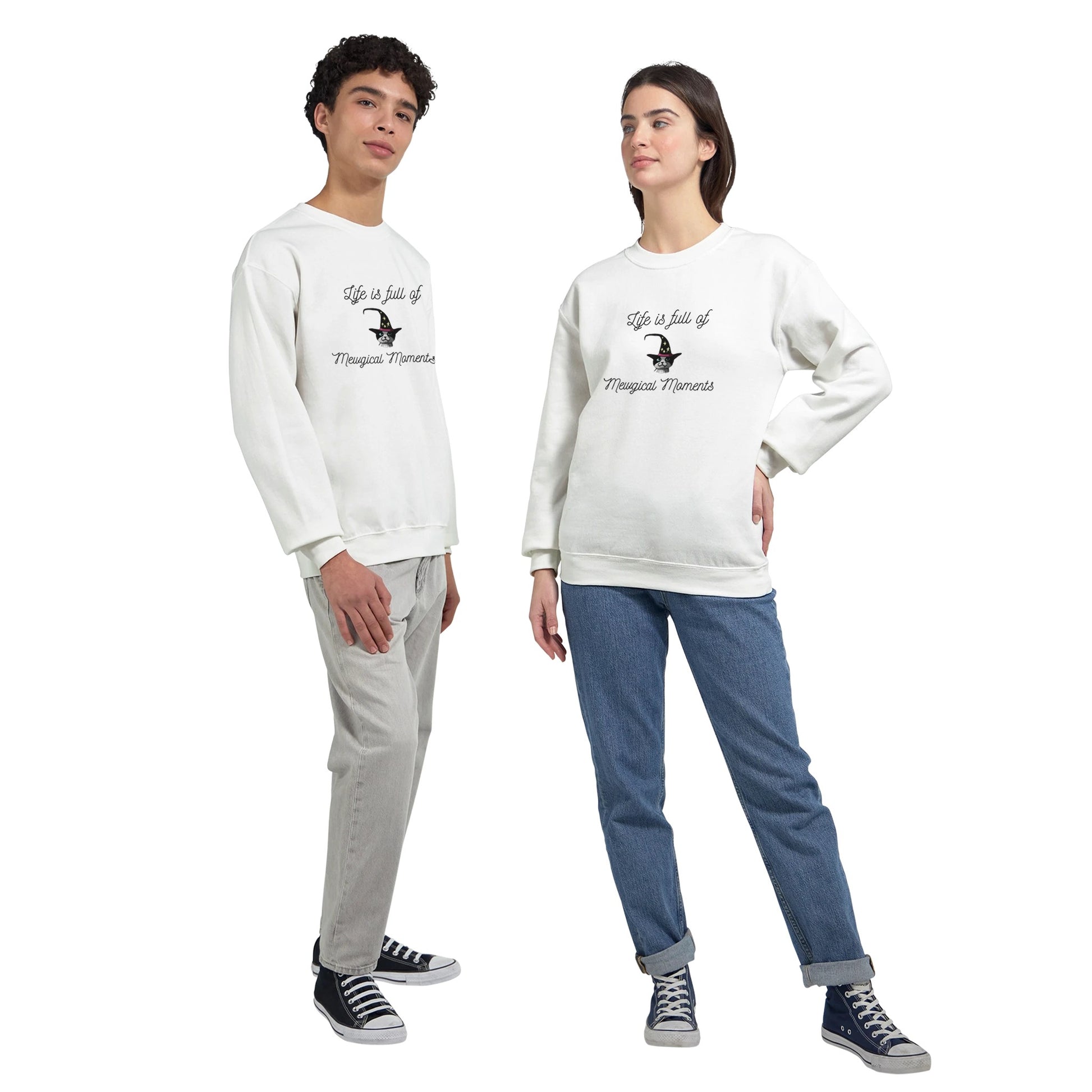 Classic Unisex Crewneck Sweatshirt for cat lovers - Clorbad