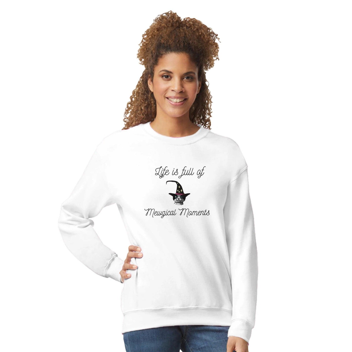 Classic Unisex Crewneck Sweatshirt for cat lovers - Clorbad